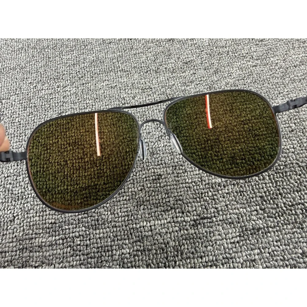 Oakley Sunglasses Mens One Size Black Elmont L Aviator Orange Mirror OO4119-1360
